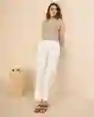Pantalón Blanco 0 Claro Talla 12 432G006 Esprit