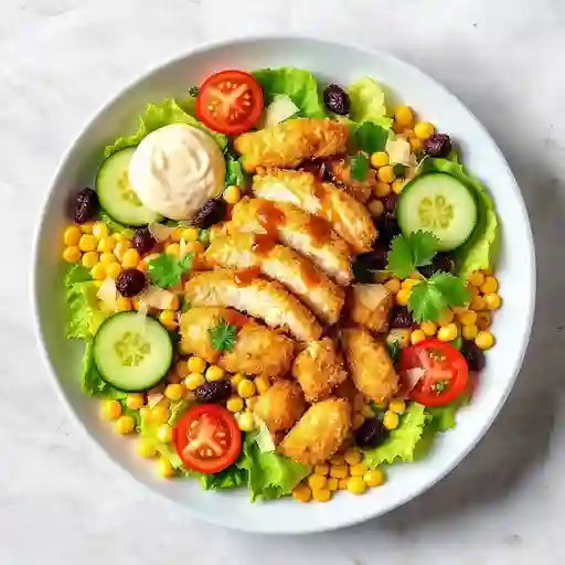 Ensalada con crispollo