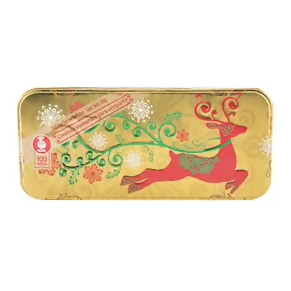 Galleta Rectangular Noel