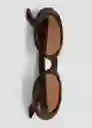 Gafas de Sol Olivia Chocolate Talla 99 Mujer Mango