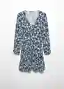 Vestido Toffy Marino Talla 18 Teen Niñas Mango