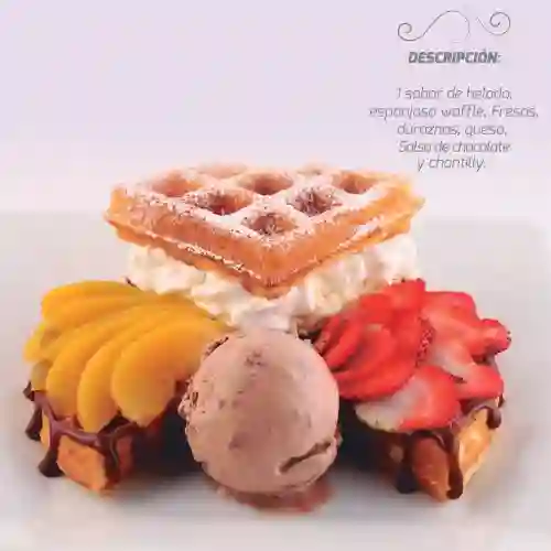 Waffle Frutal