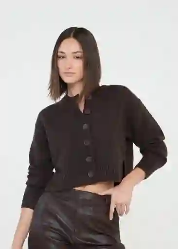 Tejido Mujer Caf Ristretto Ultraoscuro Talla M 589g019 Naf Naf