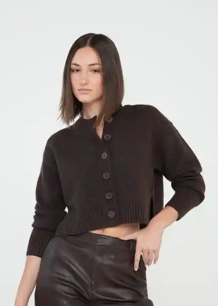 Tejido Mujer Caf Ristretto Ultraoscuro Talla M 589g019 Naf Naf