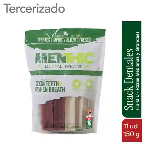 Menthic Snack Dental Para Perros Sticks