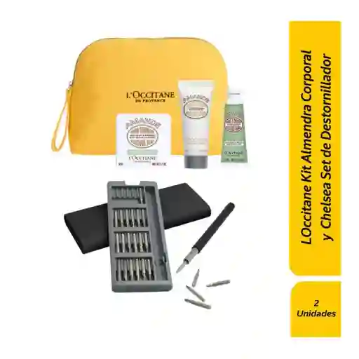 Combo L'Occitane Almendra Corporal + Set Destornillador
