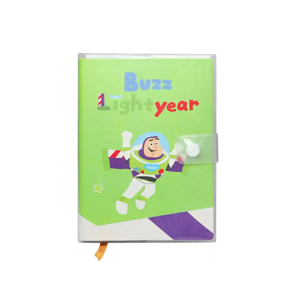 Miniso Cuaderno Disney Toy Story Buzz Lightyear 128 Hojas