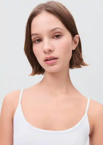 Top Lara Offwhite Talla 20 Teen Niñas Mango