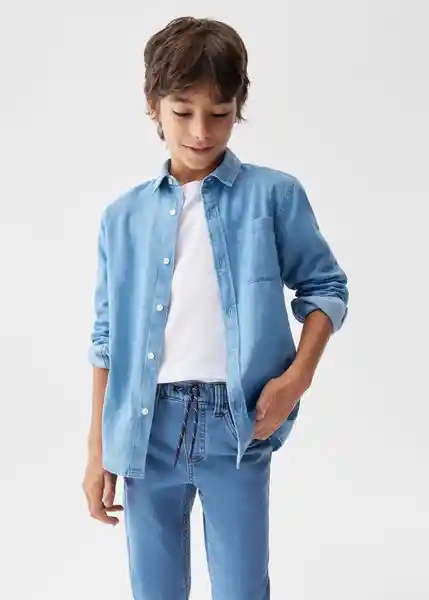 Jean Comfy Tejano Medio Talla 06 Niños Mango