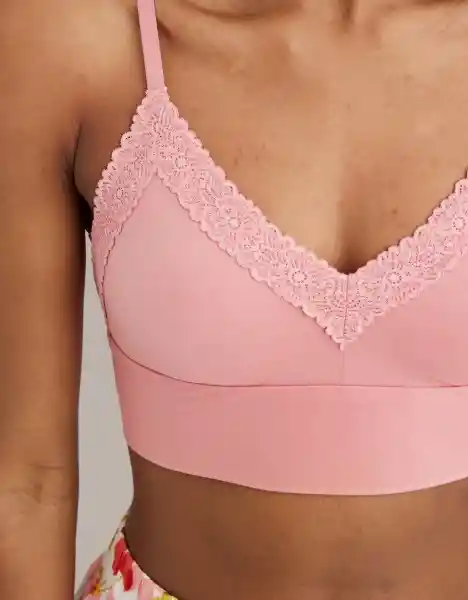 American Eagle Bralette Triangular Sunnie Promesa Talla S