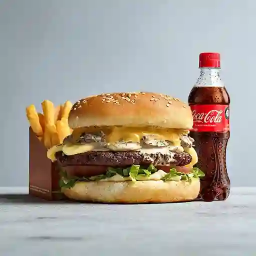 Combo Hamburguesa Veggie.