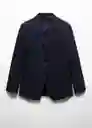 Blazer Americana Capri Navy Talla 54 Hombre Mango