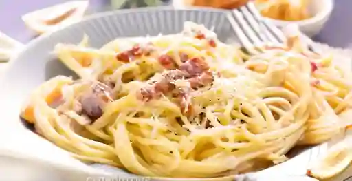 Espaguetis a la Carbonara + Francesa