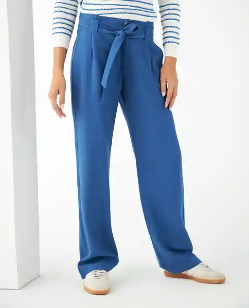 Pantalón Azul Talla 16 194042 631F005 Esprit