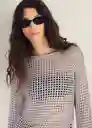 Jersey Netto Plata Talla S Mujer Mango