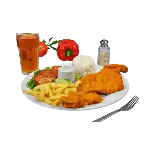 Combo Milanesa de Pollo
