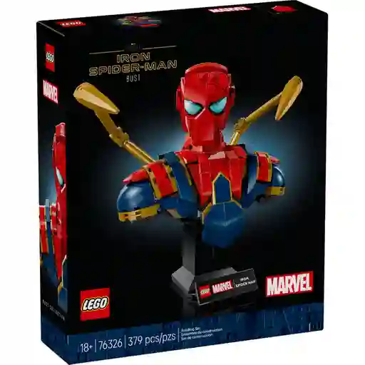 Set Construcción Busto de Iron Spider-Man Lego