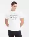 Camiseta Fine Clothing Masculino Blanco 0 Claro T M Chevignon