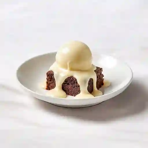 Brownnie con Helado