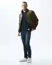 Chaqueta Hombre Verde Talla L 821G003_VER190516 Americanino