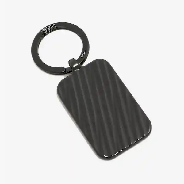 Inkanta Key Fob Embossed Patch Plata/Negro