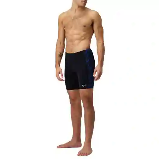 Pantalón Baño Hyperboom Panel Jammer Black/Blue 32 Speedo