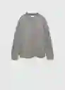 Jersey Hugo7 Gris Medio Vigore Talla 14 Niños Mango