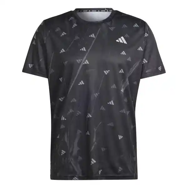 Adidas Camiseta Run It Bl Tee Hombre Negro Talla XL IL7229