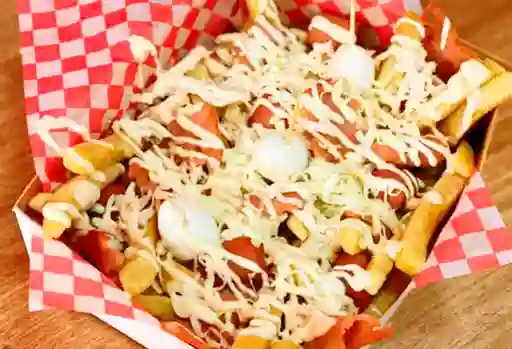 Salchipapa Especial