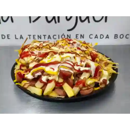 Salchipapas Sencilla