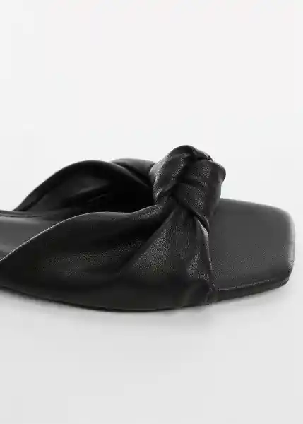 Sandalias Moni Negro Talla 42 Mujer Mango