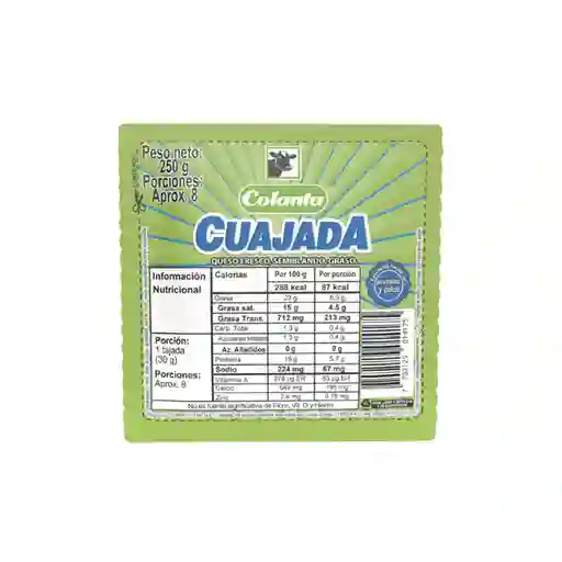 Colanta Queso Fresco Guajada 