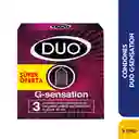 Duo Preservativo G-Sensation