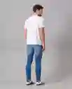Jean Súper Slim Hombre Azul Denim Medio T 40 40535 Rifle