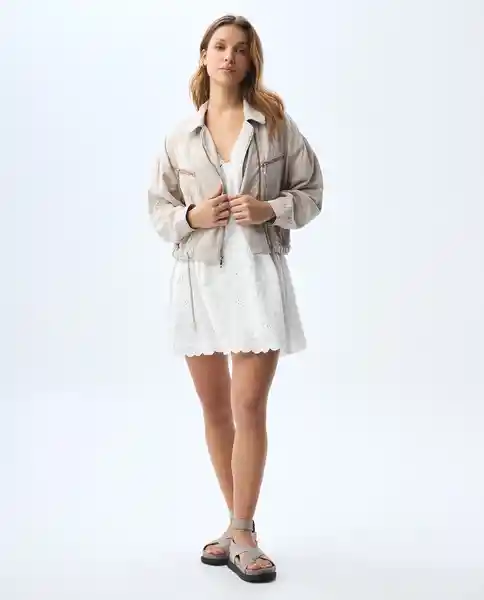Buso Mujer Beige Talla M 621G002_BEI141209 Americanino