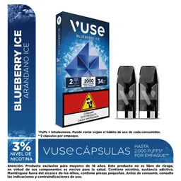 Vuse Cápsulas Blueberry Ice 34 mg