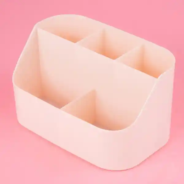 Organizador de Plástico de 5 Ranuras Mori Girl Beige Miniso