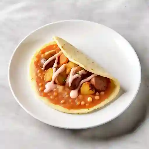 Salchicha en Salsa Rosa