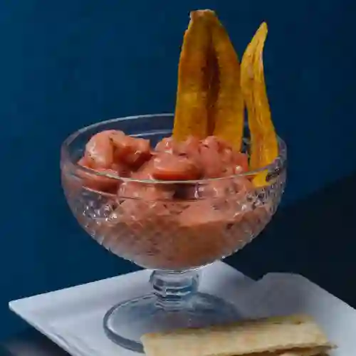 Ceviche de Camarón en Vaso 12 Oz