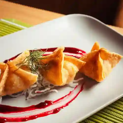 Gyozas de Camarón