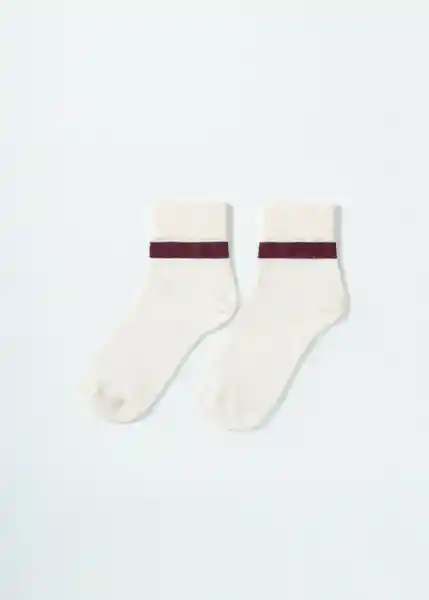 Calcetines Mujer Crudo Marfil Claro 391G051 Naf Naf