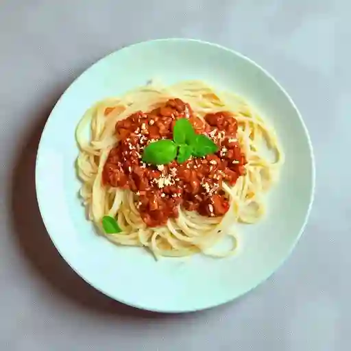 Espagueti Bolognesa