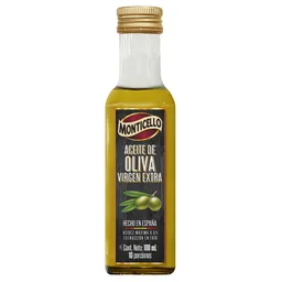 Monticello Aceite de Oliva Extra Virgen 100 mL