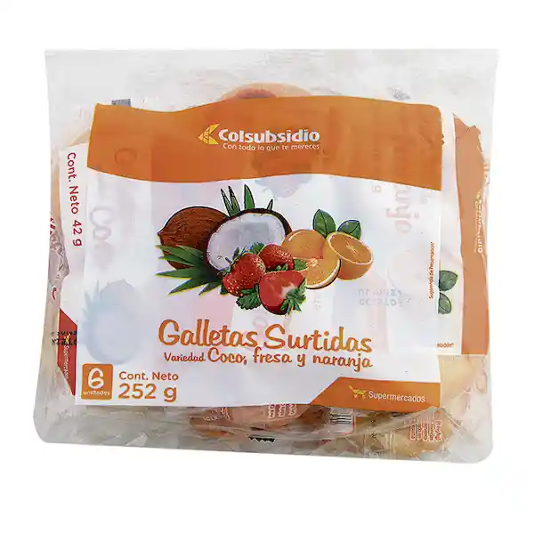 Galleta con Sabores Surtidos Colsubsidio