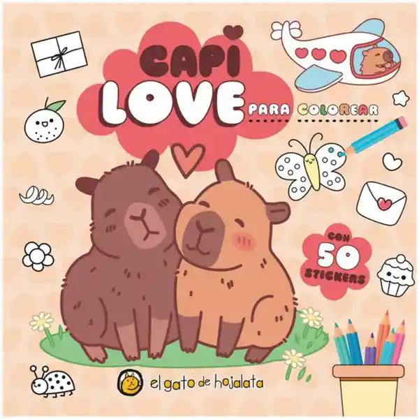 Capi Love Para Colorear - El Gato de Hojalata