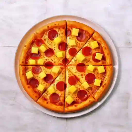 Pizza Tradicional Hawaiana Mega Familiar 12P