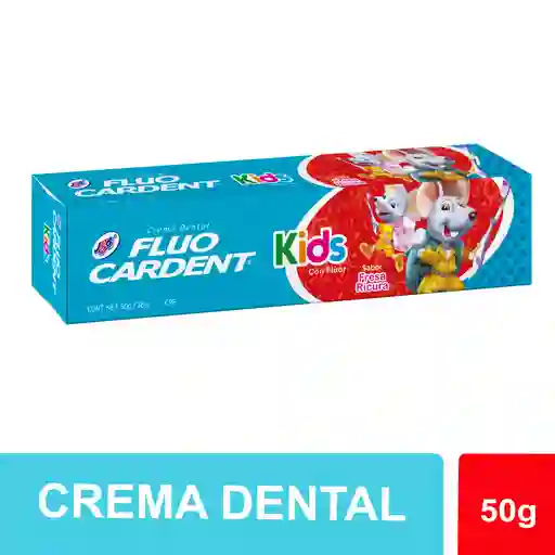 Fluocardent Crema Dental Kids Con Flúor 50 g