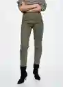 Jeans Newmom Khaki Talla 46 Mujer Mango