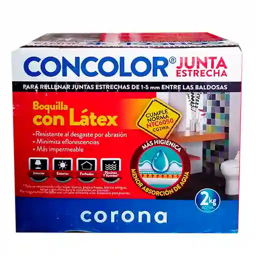 Corona Boquilla Negro Profundo 2 Kg