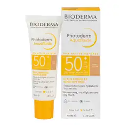 Bioderma Photoderm  Protector Solar Aquafluide Fps 50 Tono Dorado